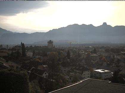 Steffisburg: Aussicht auf Schloss und Stadt Thun (Live Wetter)