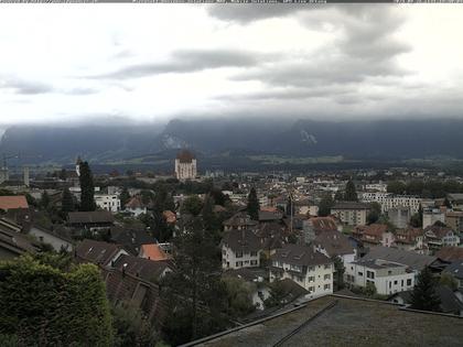 Steffisburg: Aussicht auf Schloss und Stadt Thun (Live Wetter)