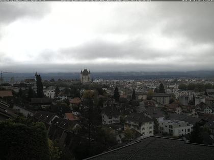 Steffisburg: Aussicht auf Schloss und Stadt Thun (Live Wetter)