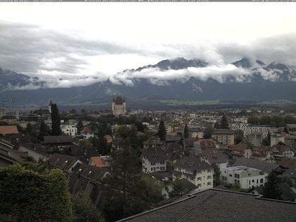 Steffisburg: Aussicht auf Schloss und Stadt Thun (Live Wetter)