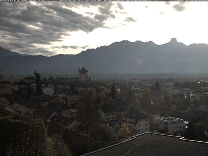 Steffisburg: Aussicht auf Schloss und Stadt Thun (Live Wetter)