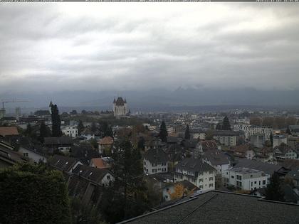 Steffisburg: Aussicht auf Schloss und Stadt Thun (Live Wetter)