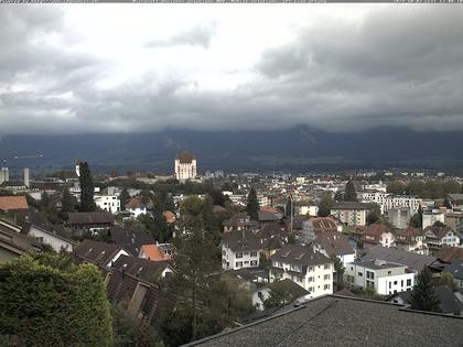 Steffisburg: Aussicht auf Schloss und Stadt Thun (Live Wetter)