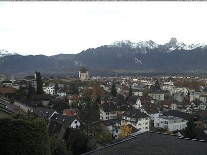 Steffisburg: Aussicht auf Schloss und Stadt Thun (Live Wetter)
