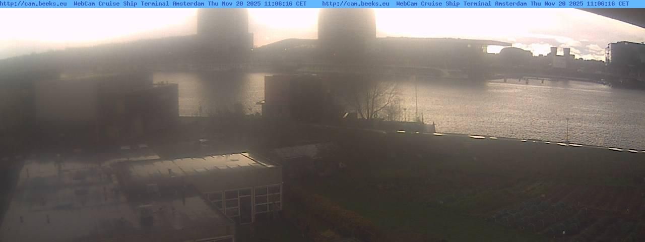 Traffic Cam Noord overig: Cruise Ship Terminal Amsterdam