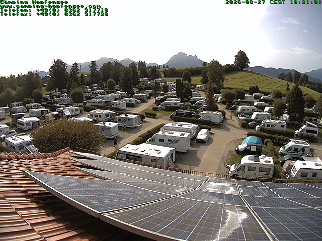 Traffic Cam Fussen: 5 Sterne Camping Hopfensee 2