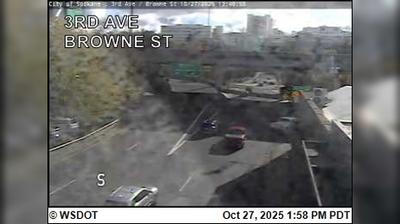 Spokane Scenic Traffic: 2nd & Browne Spokane Scenic Traffic: 2nd & Browne