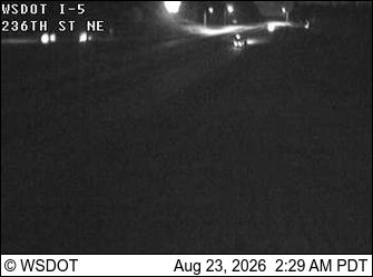Traffic Cam Silvana: I-5 at MP 210.3: 236th St NE
