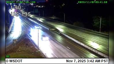 Traffic Cam Spokane: I-90 at MP 279.4: US 195 Interchange