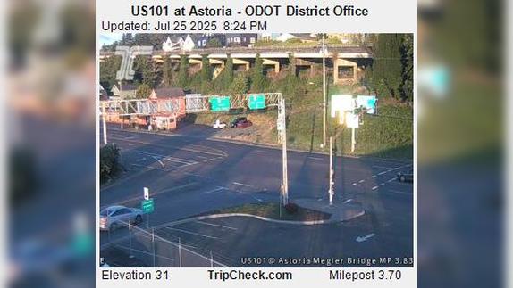 Traffic Cam Astoria: US101 at - ODOT District Office