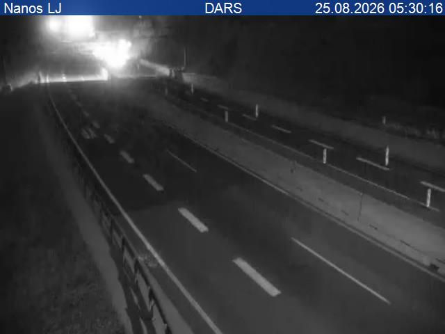 Traffic Cam Razdrto: H4 - Vrtojba, Nanos