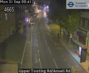 Traffic Cam London: Upper Tooting Rd/Ansell Rd