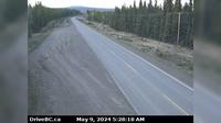 Burns Lake › South: Hwy 35, near Martin Road midway between - and the northern Francois Ferry Landing, looking south - Current