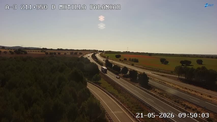 Traffic Cam Motilla del Palancar › West