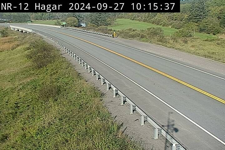 Traffic Cam Markstay-Warren: Highway 17 near Veuve River Bridge