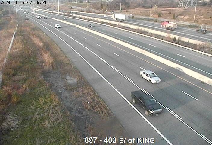 Traffic Cam Burlington: Highway 403 near King Road