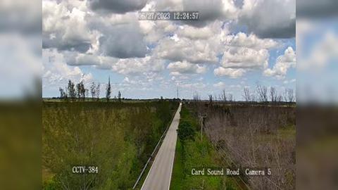 Traffic Cam Homestead: Card Sound Road Camera