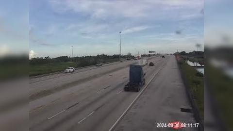 Traffic Cam Aberdeen: Tpke MM 87.7 NB at Boynton Bch