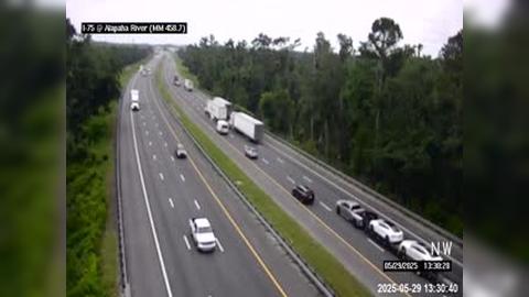 Traffic Cam Adams: I-75 @ MM 458.7 - Alapaha River