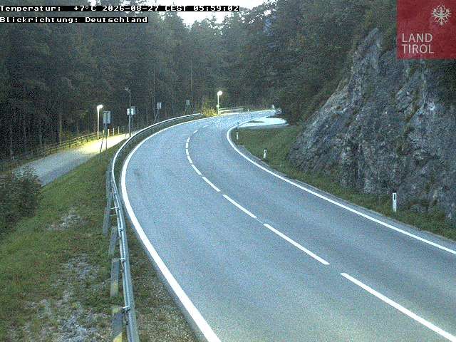 Traffic Cam Gemeinde Achenkirch › North