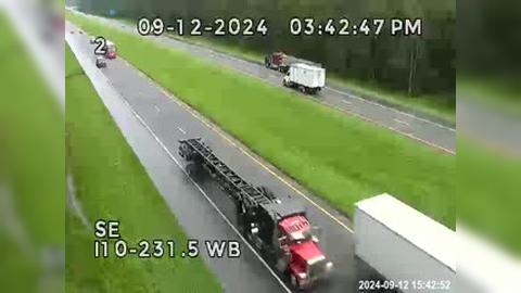 Traffic Cam Aucilla: I10-MM 231.5 WB