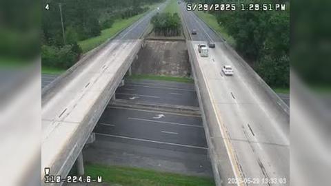 Traffic Cam Monticello: I10-MM 224.7 M- US-19 - FL GA Pkwy