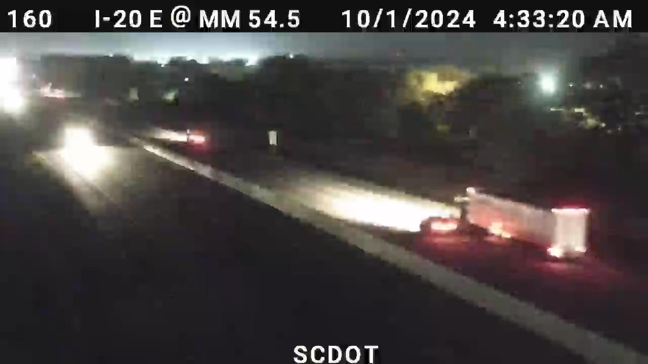 Traffic Cam Lexington: I-20 E @ MM 54.2