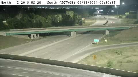 Traffic Cam Sioux City: SC - I-29 @ US 20 - South (05)