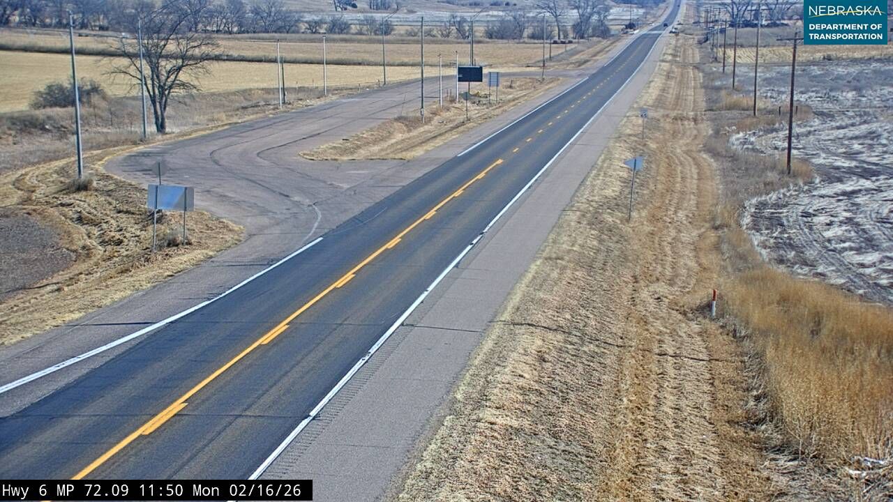 Traffic Cam Culbertson › East: US 6: W of - 6 looking east