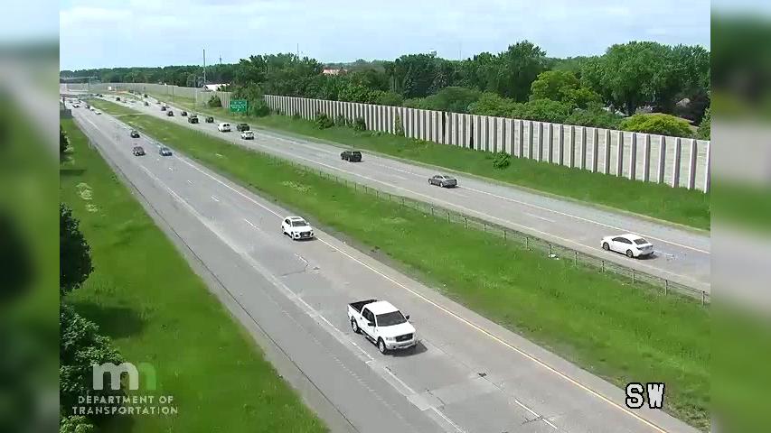 Traffic Cam Brooklyn Park: U.S.169 NB @ 93rd Ave