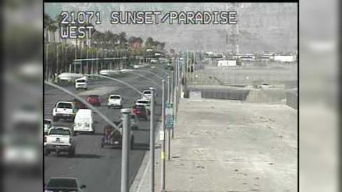 Traffic Cam Paradise: Sunset and