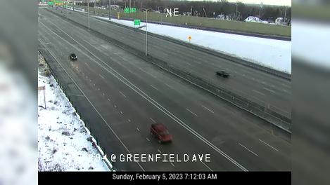 Traffic Cam Timmerman West: I-41/894/US 45 at Greenfield Ave