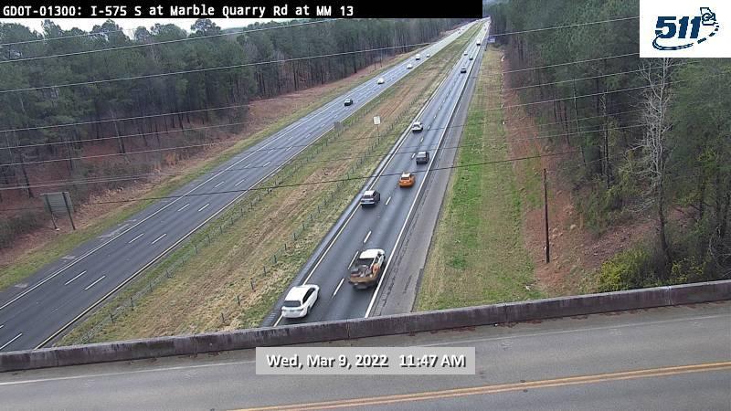 Traffic Cam Holly Springs: GDOT-CAM-