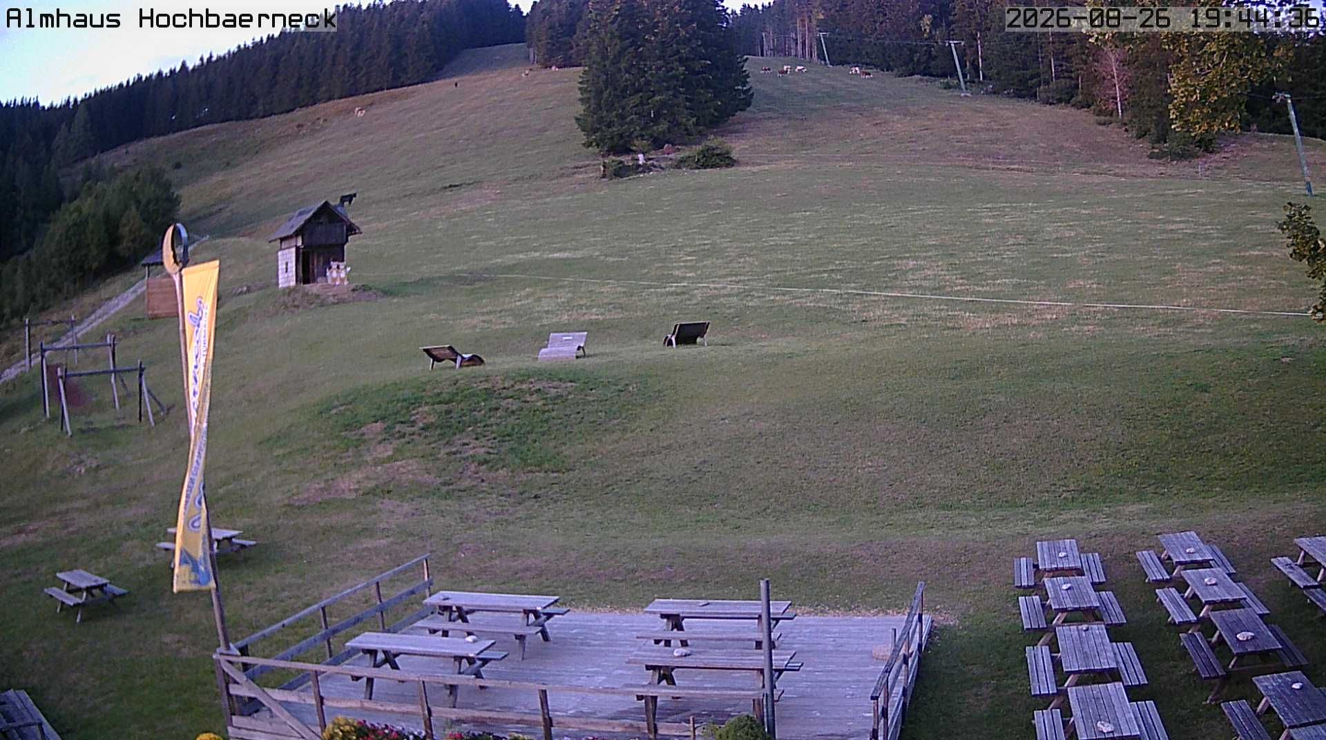 Traffic Cam Gemeinde St. Anton an der Jessnitz: Almhaus Hochbärneck