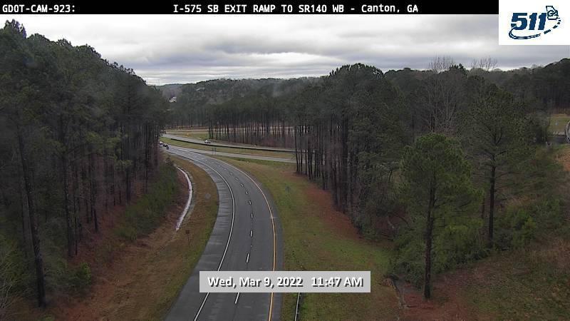 Traffic Cam Canton: GDOT-CAM-