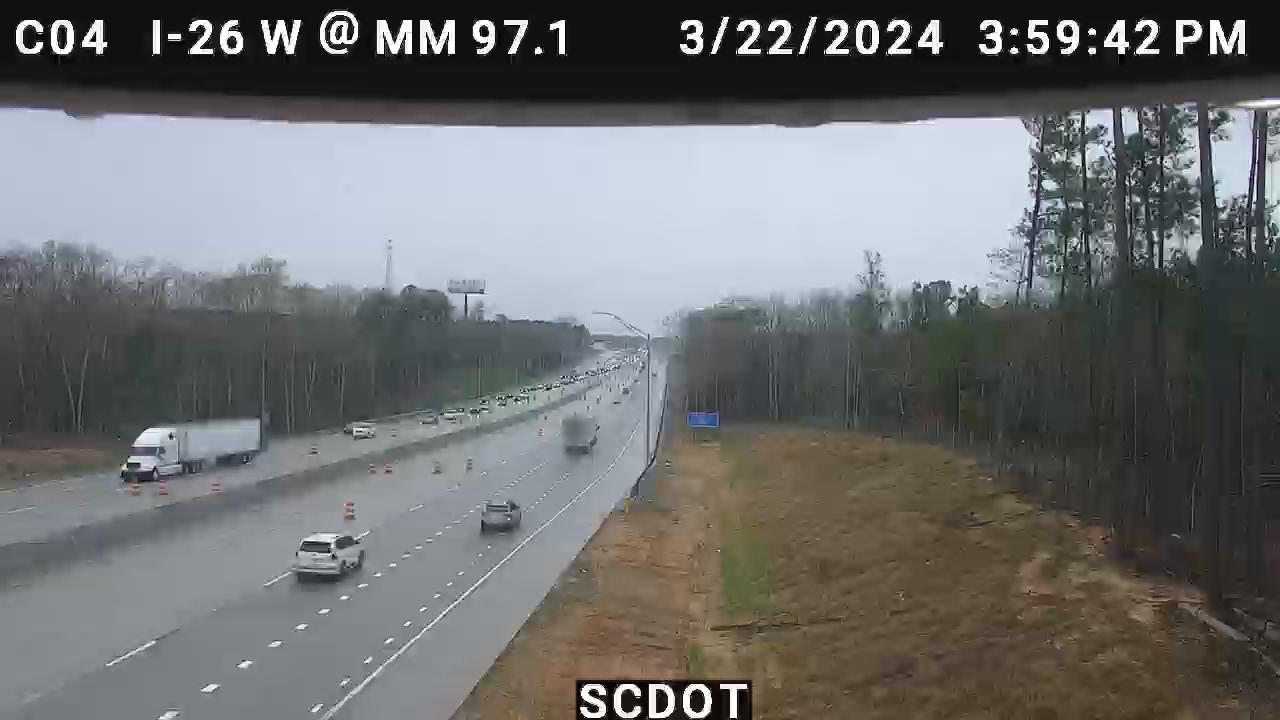 Traffic Cam Ballentine: I-26 W @ MM 97.1