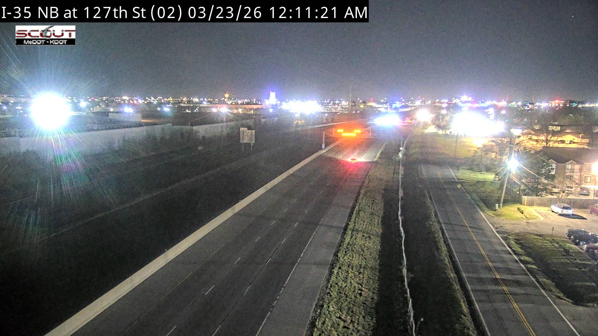 Traffic Cam Olathe: I- N @ TH ST