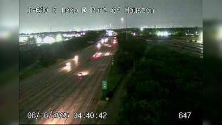 Traffic Cam Houston › South: IH-610 East Loop @ Port Of