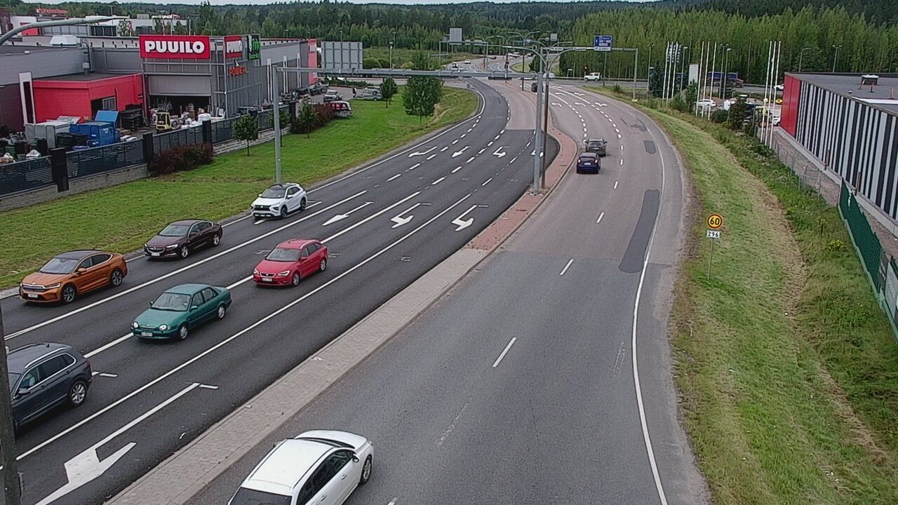 Traffic Cam Lahti: Tie 167 - Uudenmaankatu