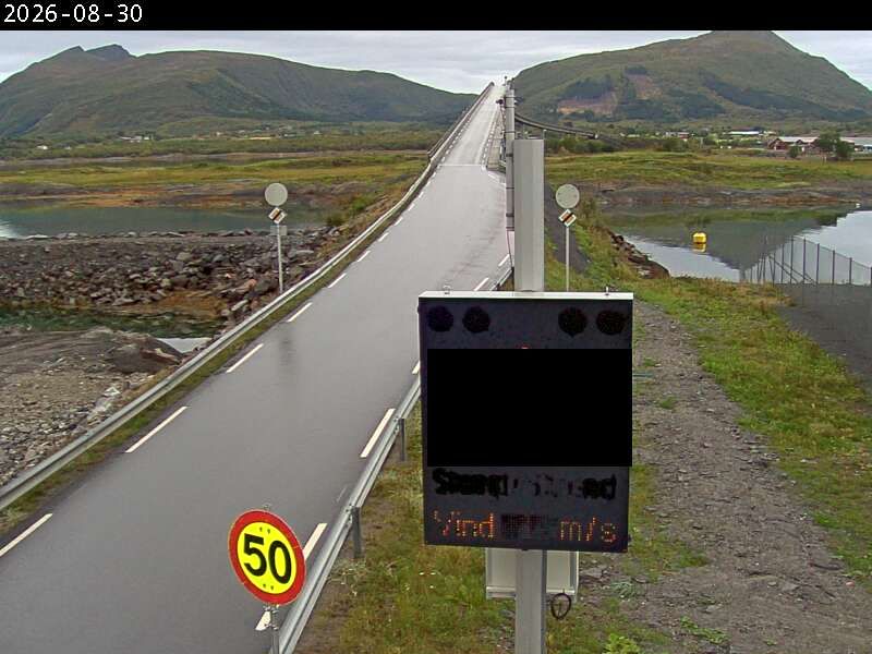 Traffic Cam Bogoy: F835 Engeløybrua (Engeløya)
