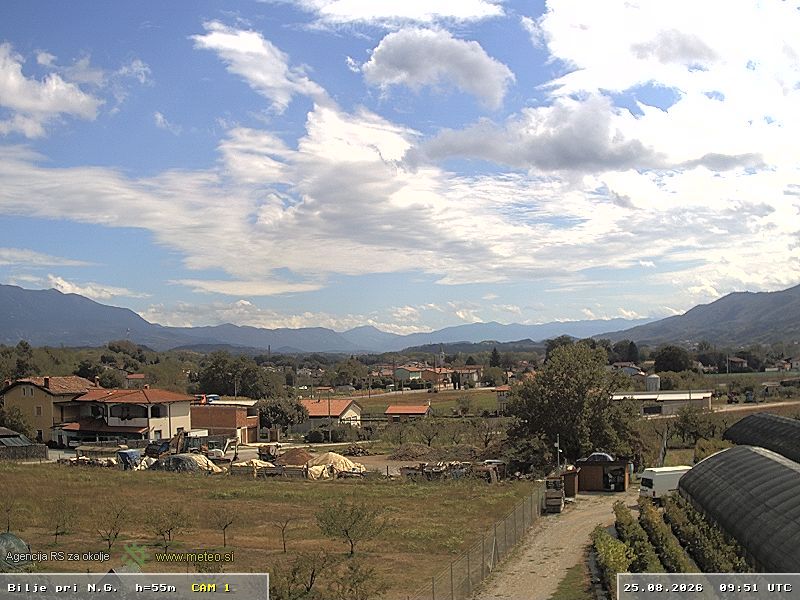 Traffic Cam Miren-Kostanjevica › South-East