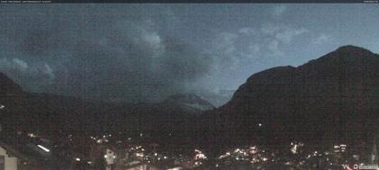 Zermatt: Blick auf das Matterhorn vom Balkon des Hotel Ambiance