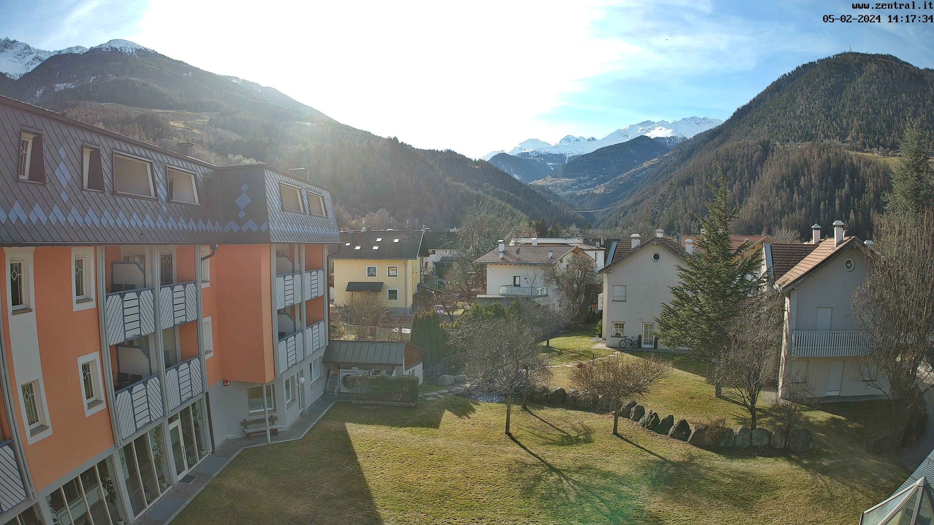 Traffic Cam Prad am Stilfserjoch - Prato allo Stelvio: Wellnesshotel Zentral in Prad am Stilfer Joch