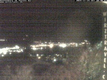 Sarnen: Sarnersee mit Obwaldner Berge