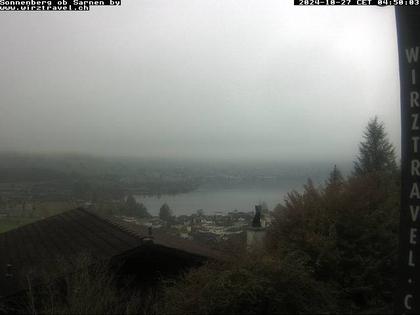 Sarnen: Sarnersee mit Obwaldner Berge