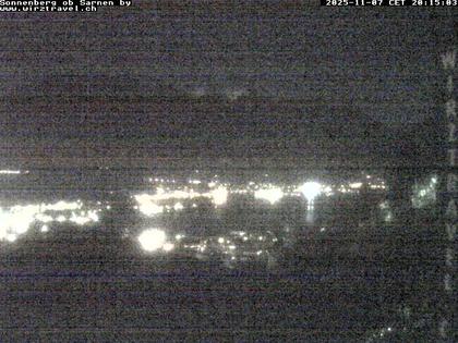 Sarnen: Sarnersee mit Obwaldner Berge