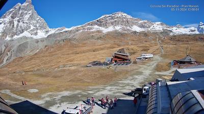 Preview delle webcam di Breuil-Cervinia: Plan Maison