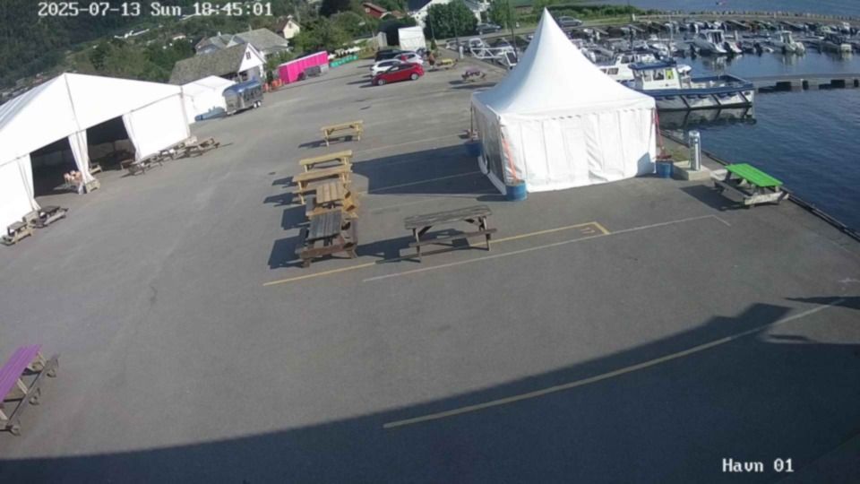 Traffic Cam Vikedal: Båthavn