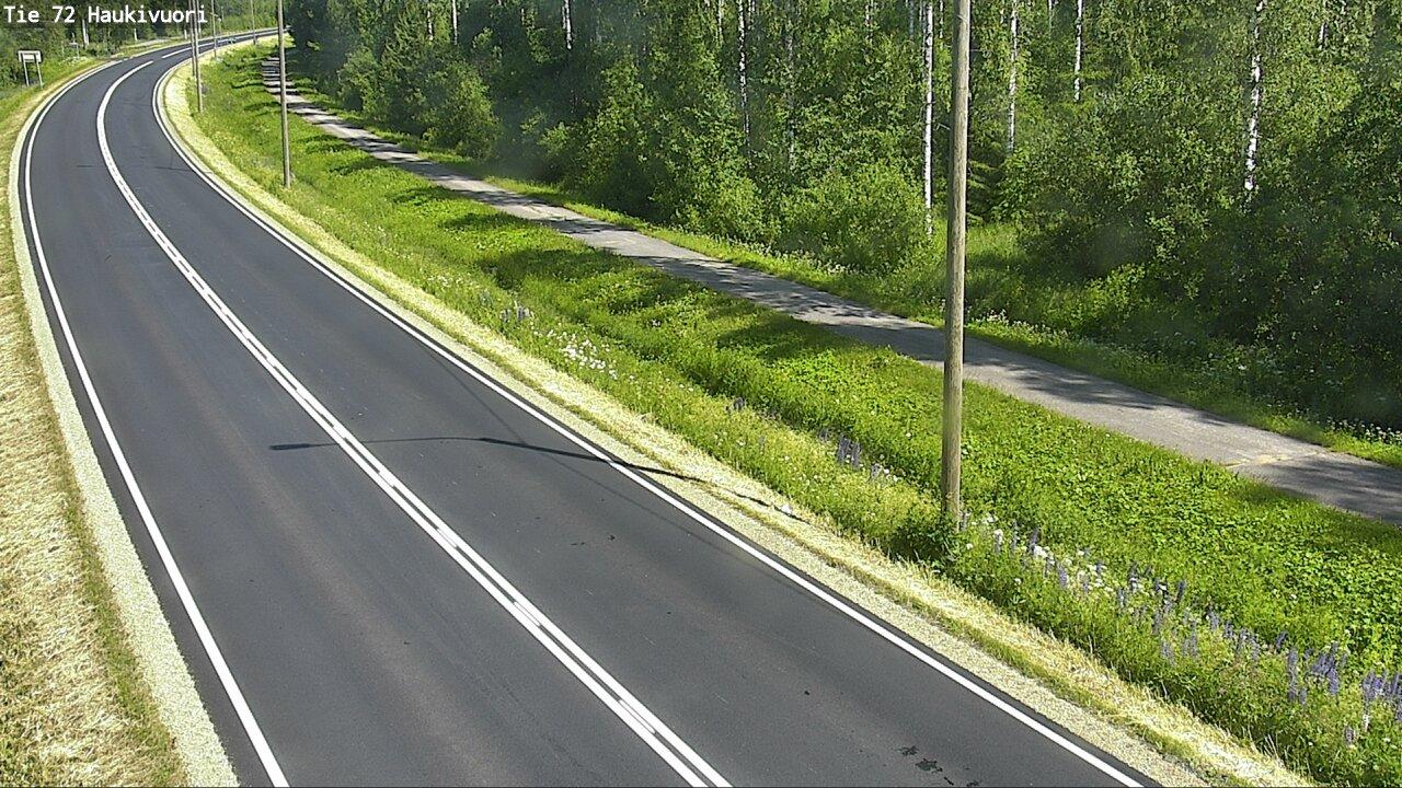 Traffic Cam Mikkeli: Tie 72 Haukivuori - Pieksämäelle