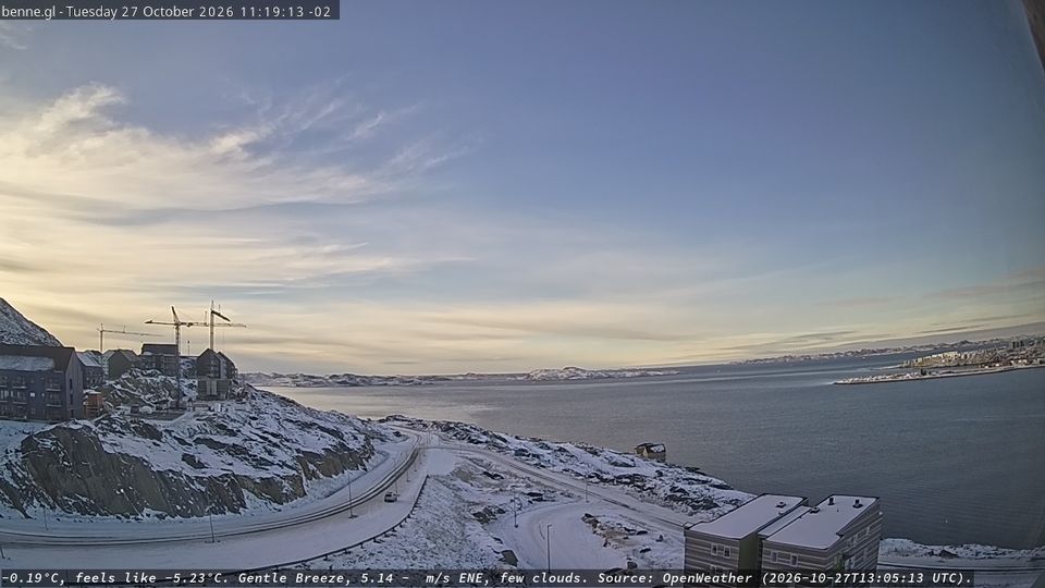 Nuuk durante o dia